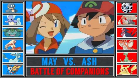 ash vs may.